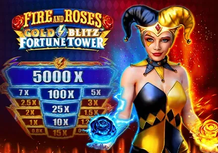 Fire and Roses Gold Blitz Fortune Tower™ game cover